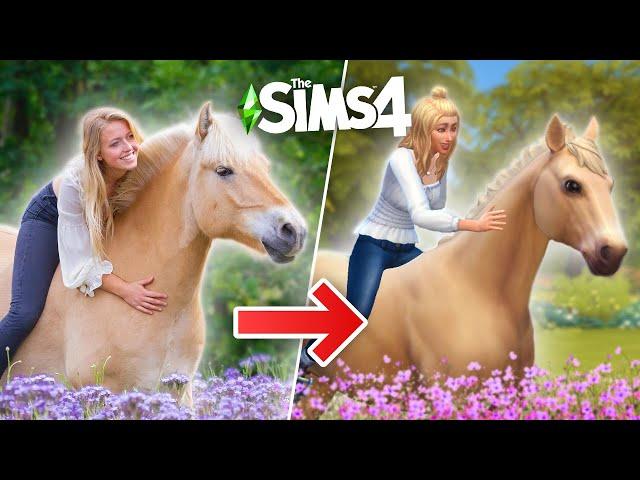 MOOS van HOEFWIJZER namaken op de SIMS 4!  + Reactie FENNA!