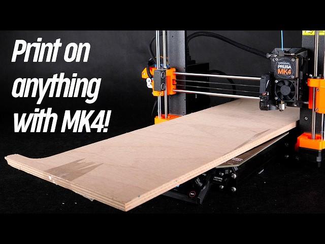 Print on any surface with the Original Prusa MK4!