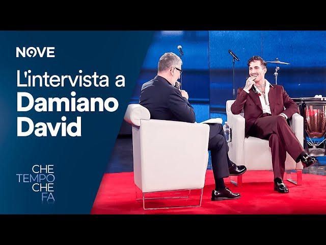 L'intervista a Damiano David che presenta il suo nuovo singolo | Che tempo che fa