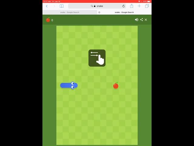 Playing snake.Watch till the end 