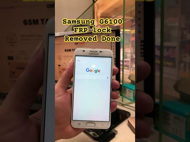 Samsung G6100 FRP Lock Removed Done #gsmtaimurteam #samsungfrpbypass #software #viralvideo #shortsvi