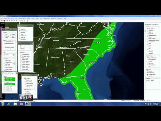 Storm Shield Weather Forecast May 1, 2014