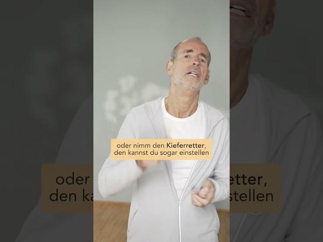 Mein Alltags Tipp bei einem verspannten Kiefer