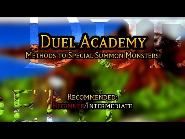 DUEL ACADEMY - How to Pendulum Summon, Xyz Summon, Synchro Summon & More!
