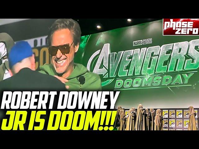 Avengers: Doomsday Robert Downey Jr Return Full Hall H Video - SDCC 2024