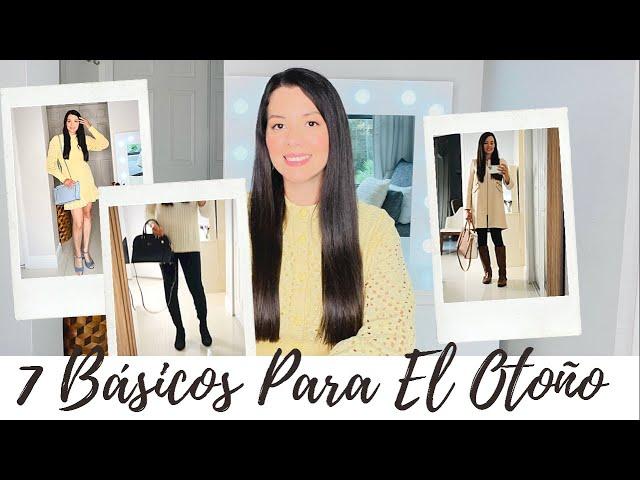 7 BASICOS PARA EL OTOÑO || COMO COMBINAR LA ROPA ||CATHY TIPS