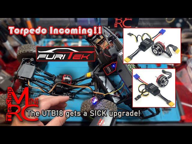 The Furitek Torpedo Combo gets installed in the UTB18 Mini Capra. The Python & Komodo is a BEAST!