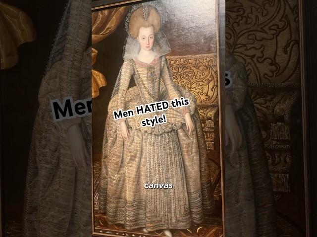 Men HATED this style! | #farthingale #fashionhistory #tudorfashion #thetudors