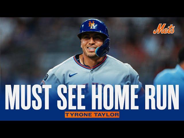 Tyrone Taylor with an Absolute NO DOUBTER | FULL AT-BAT