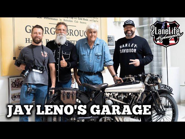 Exclusive Tour of Jay Leno’s Rare Historic Motorcycle Collection | Brough Superior Motorcycles