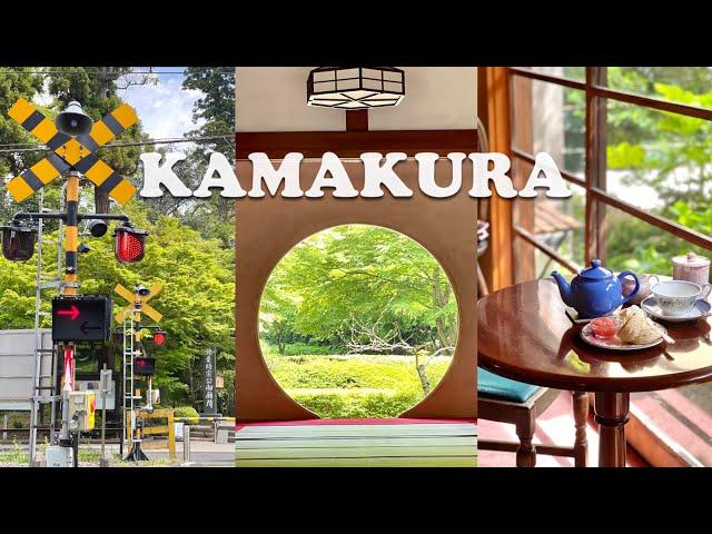 Eng) JAPAN TRAVEL｜1DAY Kamakura Trip Vlog  Walk, Cafe hopping, Scenery,  Ride Enoden