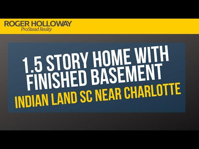 New Construction Home with Finished Basement [Indian Land SC - Charlotte NC]