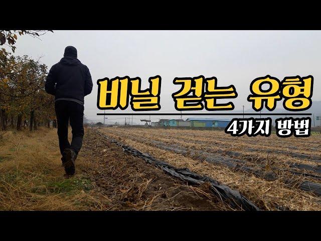 [재훈이네] 멀칭비닐 제거유형 4가지