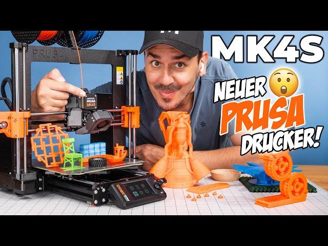 PRUSA MK4S | Endlich smart und schnell! (inkl. Bambu Vergleich)