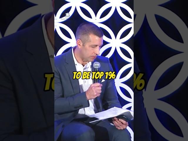 How to be the top 1% and be more disciplined