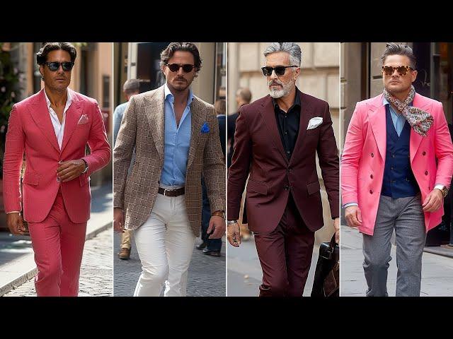 Discover the World's Most Stylish Men: Trendy and Fashionable Men's Outfits. Men's fashion 2024.