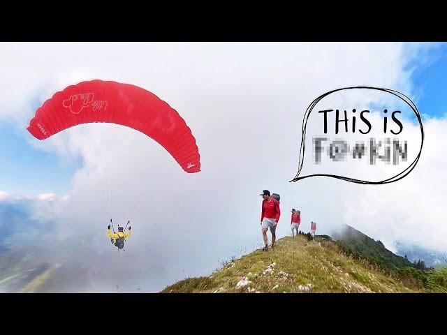 THIS VIDEO WILL MAKE YOU Want To Go Paragliding Hike And Fly 1000% - Shot with Insta360 X4