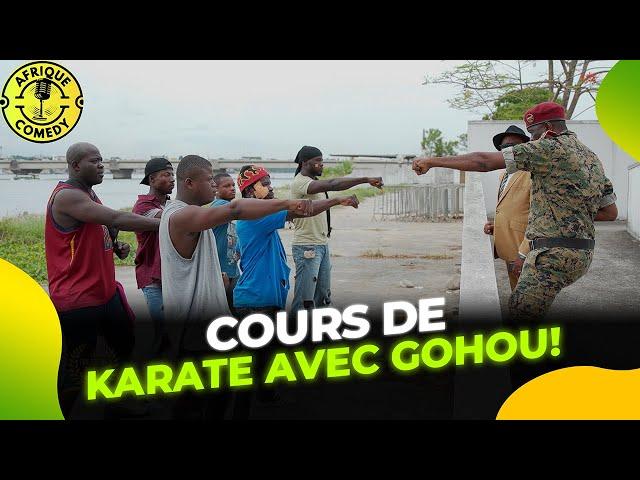 Gohou et Dao enseignent le Karaté à la jeunesse Gondwanaise- Le Parlement du Rire Episode Complet