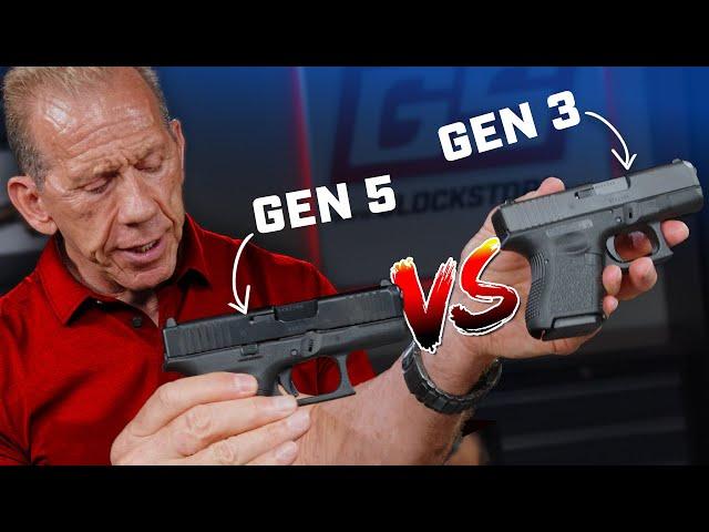 The Difference Between Gen 3 & Gen 5 Glocks