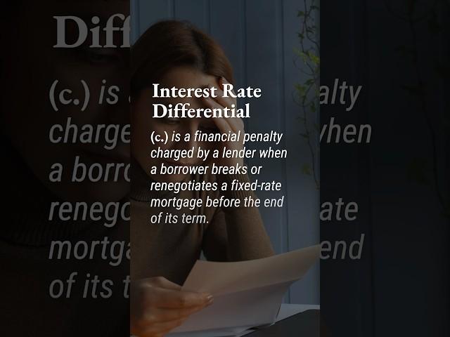 Interest Rate Differential: Key Facts