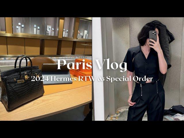 PARIS VLOG: Hermes 2024 Special Order System + Unboxing!