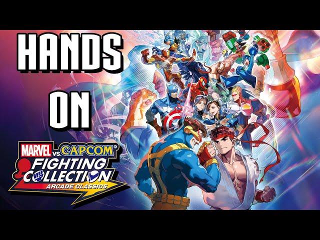 Hands on with the Marvel vs Capcom Fighting Collection!