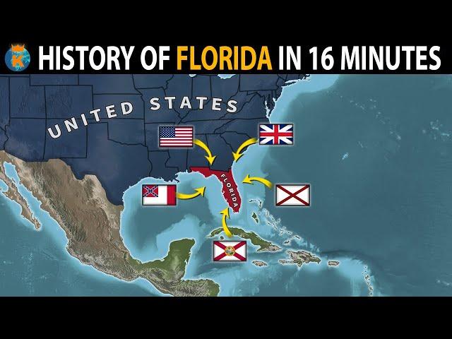 THE HISTORY OF FLORIDA in 16 Minutes