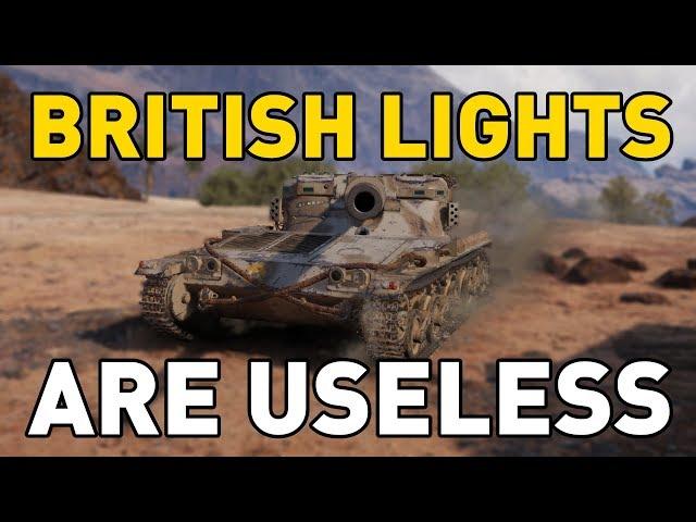 British Lights are USELESS in World of Tanks!