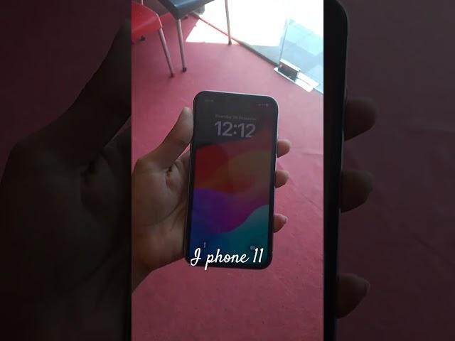 I phone 11                                        128 GB