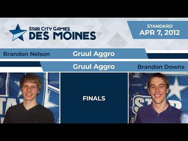SCGDM: Finals - Brandon Downs vs Brandon Nelson | Standard