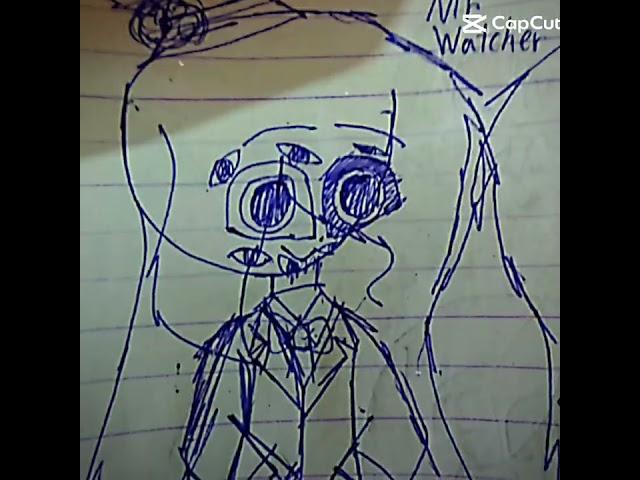 Mr Watcher Art Drawing By@BunnyxRobby