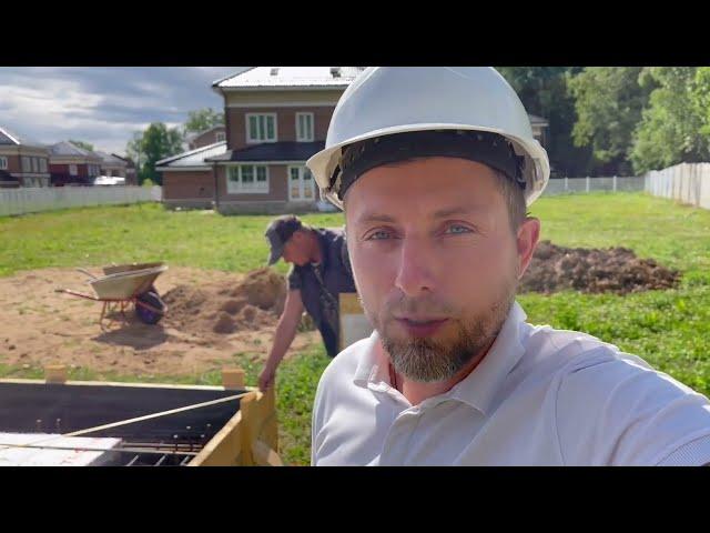 Как правильно заливать фундамент дома ⁉️ Лайф Билдинг | Строительство домов под ключ в Москве и МО