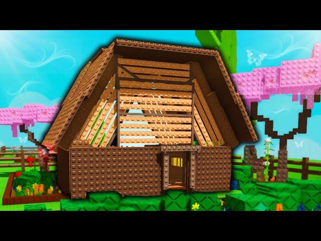 I Built a HOUSE In Roblox Grow A Garden!