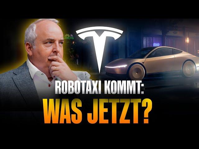 Revolutionäres Tesla-Robotaxi vorgestellt – Warum die Aktie trotzdem fällt!