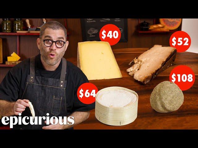 Cheesemonger Tries 21 of the World's Most Expensive Cheeses | Epicurious