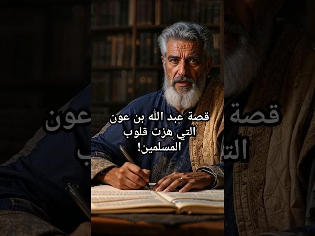 قصة عبد الله بن عون التي هزت قلوب المسلمين!