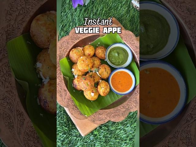 Instant Veggie Appe in the Paniyaram Pan !!! Batao kaunsi recipes share karu aur ?