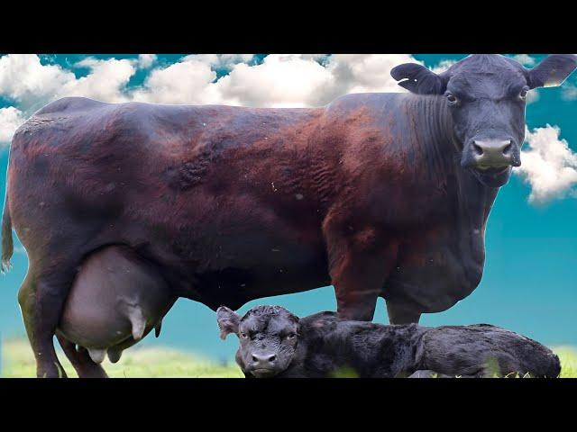 World's Most Beautiful Blackish Cow | Aberdeen Angus | Complete Documentary By AJ Cattle