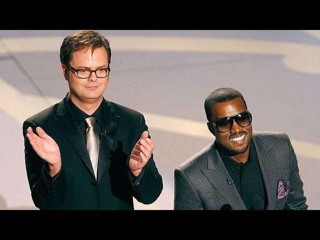 Rainn Wilson vs Kanye West at Emmys 2007