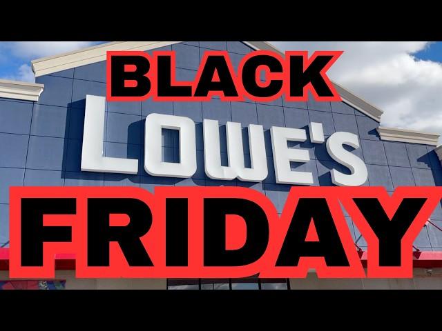 LOWES Black Friday SALE (2024)