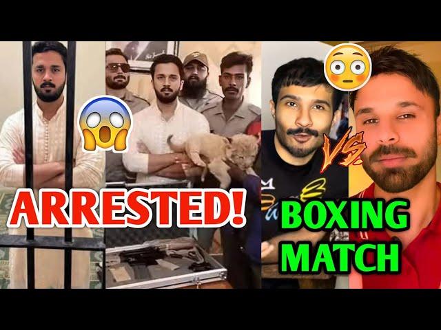 SHOCKING! Rajab Butt Got ARRESTED  | Feroze Khan VS Rahim Pardesi Boxing Match |