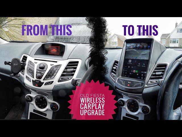 old Fiesta wireless apple carplay / Android Auto upgrade - Seicane Android Stereo