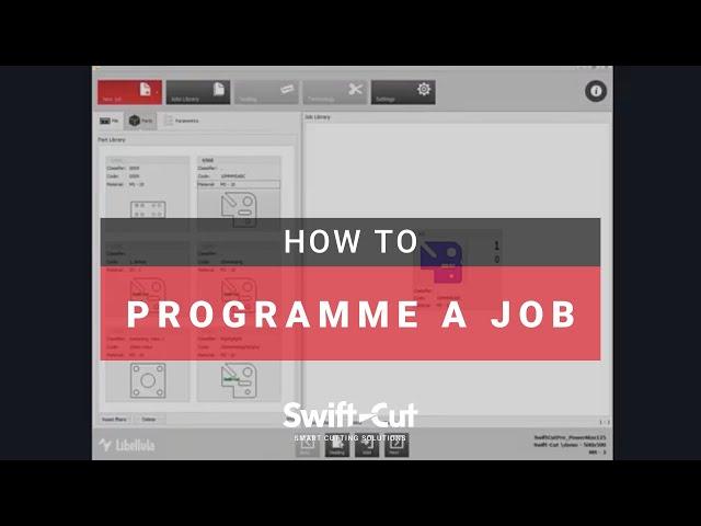 How To: Programme a job