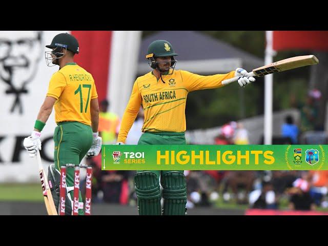 Proteas vs West Indies | 2nd T20I Highlights | 26 March 2023 | SuperSport Park, Centurion