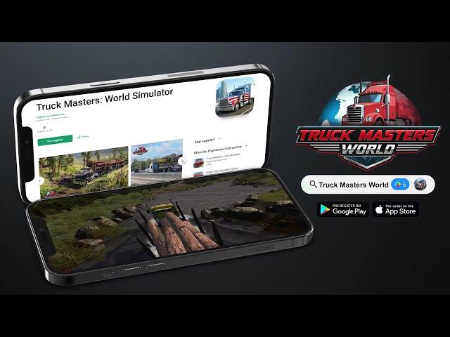 Truck Masters World has surpassed 100,000 pre-registrations on the Play Store worldwide