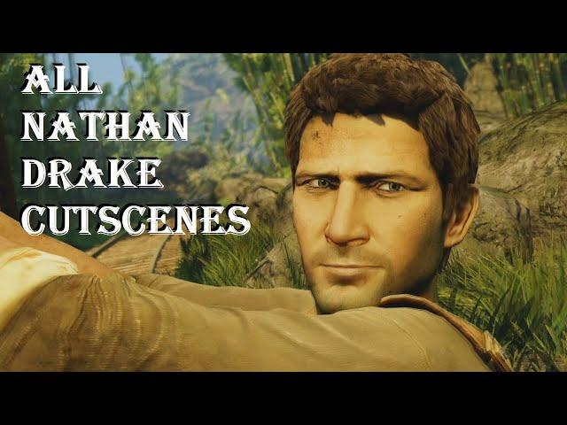 Uncharted 2 Among Thieves ALL NATHAN DRAKE Character Cutscenes Story Mode (Nolan North)