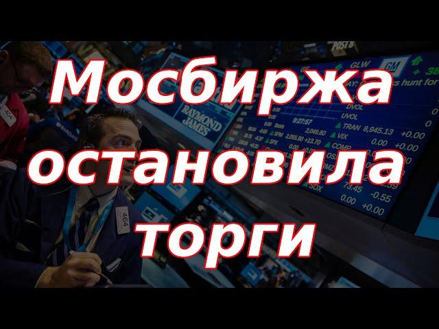 Торги на Мосбирже не открылись, что происходит?