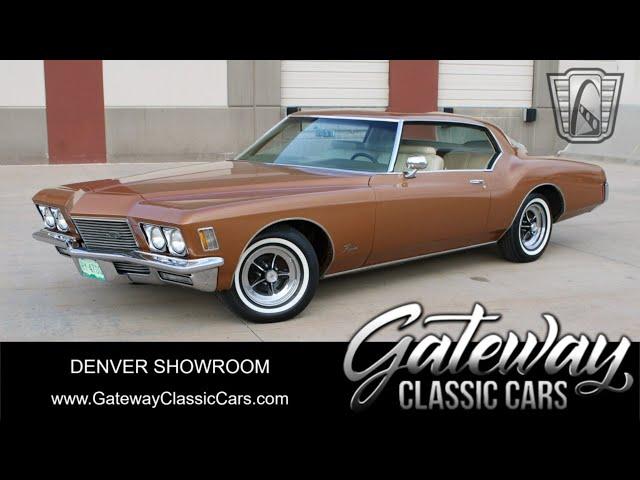 1839-DEN 1971 Buick Riviera Gateway Classic Cars of Denver