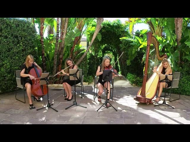 Cécile Harp Group - Salut d'amour by Elgar