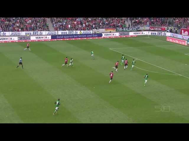 Tor Huszti 3 2, Hannover 96 Werder Bremen, Bundesliga, 3 Spieltag, Saison 2012 2013 1080p